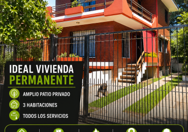  VENTA DUPLEX 3 AMBIENTES ZONA CENTRO VILLA GESELL CON GARAGE . 